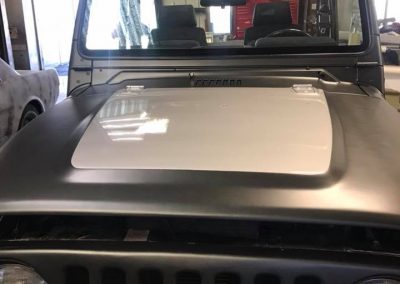 black car painting visalia